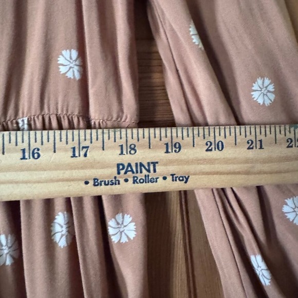 Madewell Women's Daisy Print Tiered Mini Dress - Size M cottagecore prairie - Picture 6 of 9